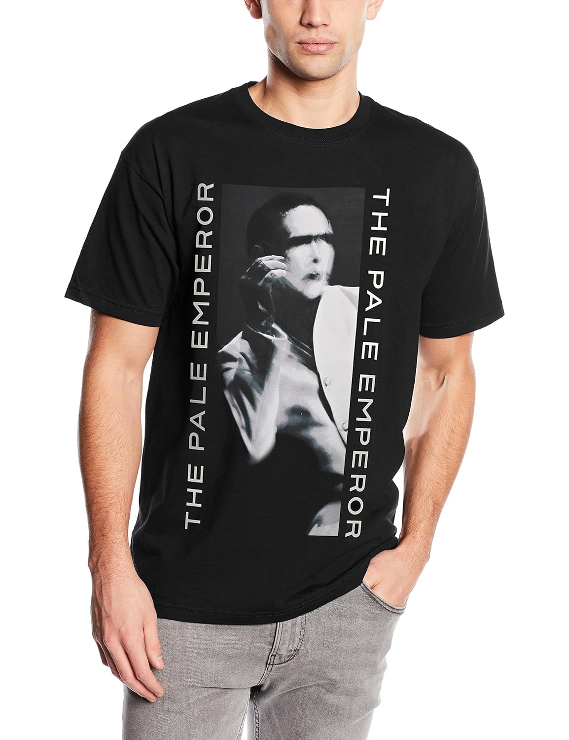 玛丽莲·曼森 marilyn manson 男式 the 浅 emperor 短袖 t 恤